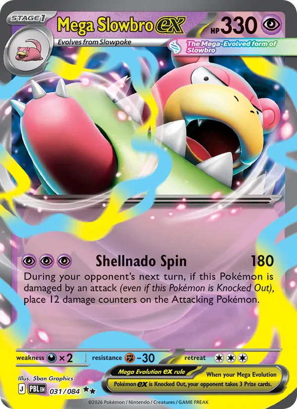 Mega Slowbro ex #31/84