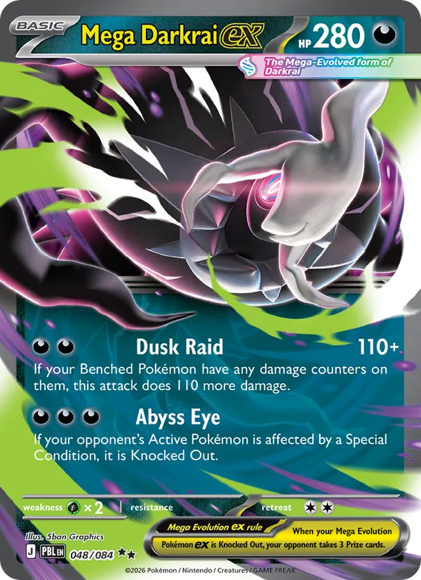 Mega Darkrai ex #48/84