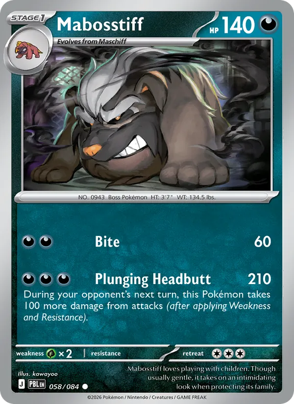 Mabosstiff #58/84