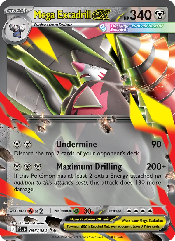 Mega Excadrill ex #65/84