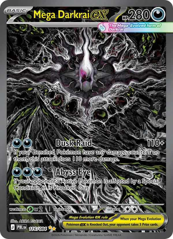 Mega Darkrai ex #116/84