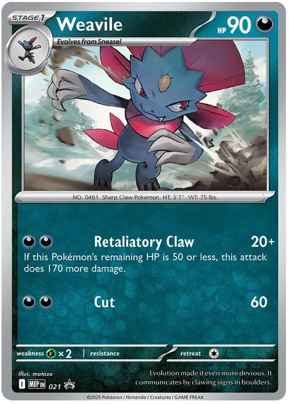 Weavile #21