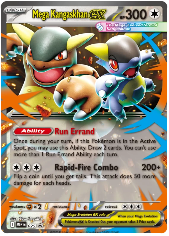 Mega Kangaskhan ex #25
