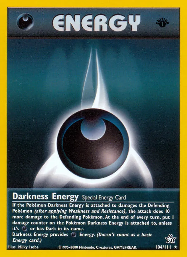 Darkness Energy, Neo Genesis #104/111