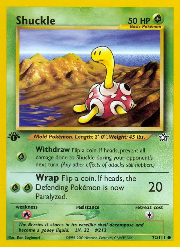 Shuckle #72/111