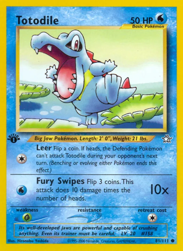 Totodile #81/111
