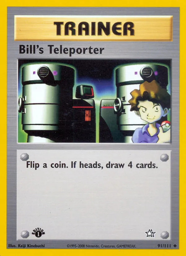 Bill's Teleporter, Neo Genesis #91/111