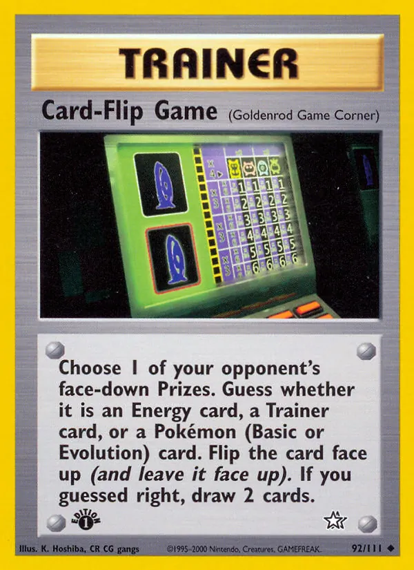 Card-Flip Game, Neo Genesis #92/111