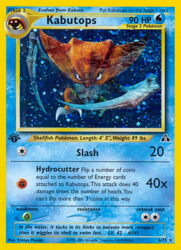 Kabutops #6/75