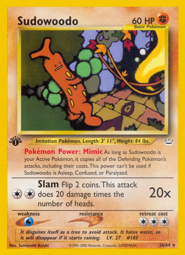 Sudowoodo #26/64
