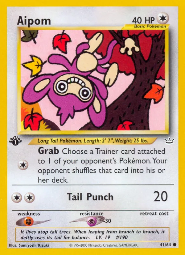 Aipom #41/64
