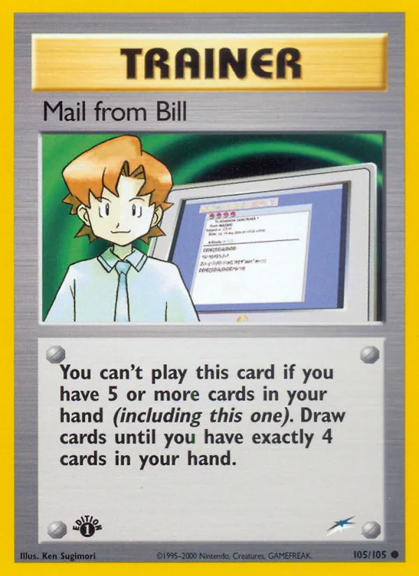 Mail from Bill, Neo Destiny #105/105