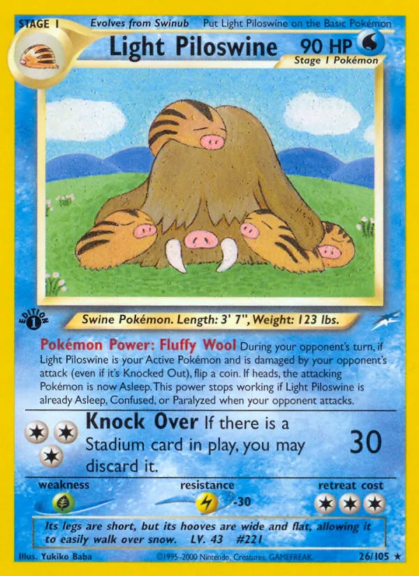 Light Piloswine #26/105