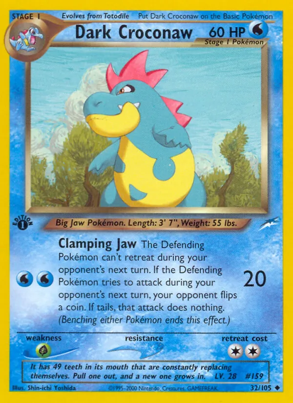 Dark Croconaw #32/105