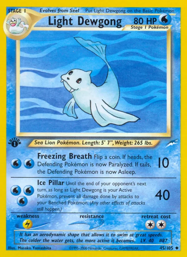 Light Dewgong #45/105