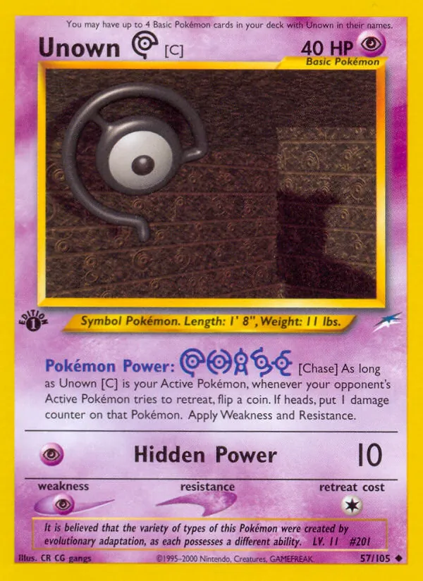 Unown [C] #57/105