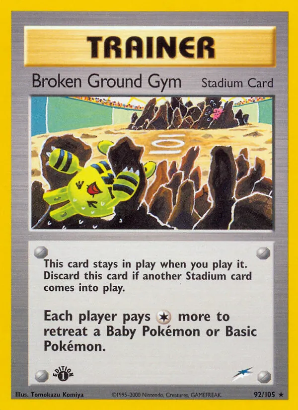 Broken Ground Gym, Neo Destiny #92/105