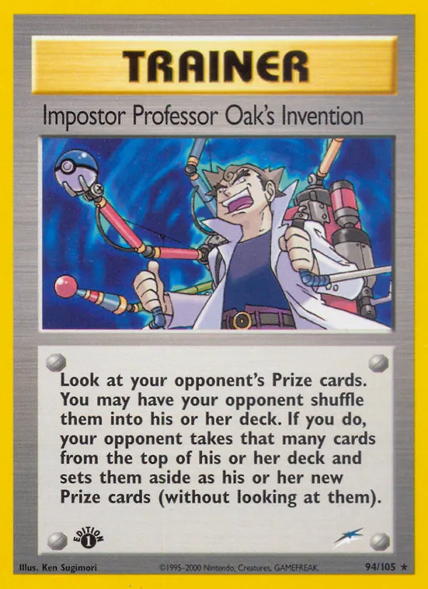 Impostor Professor Oak's Invention, Neo Destiny #94/105