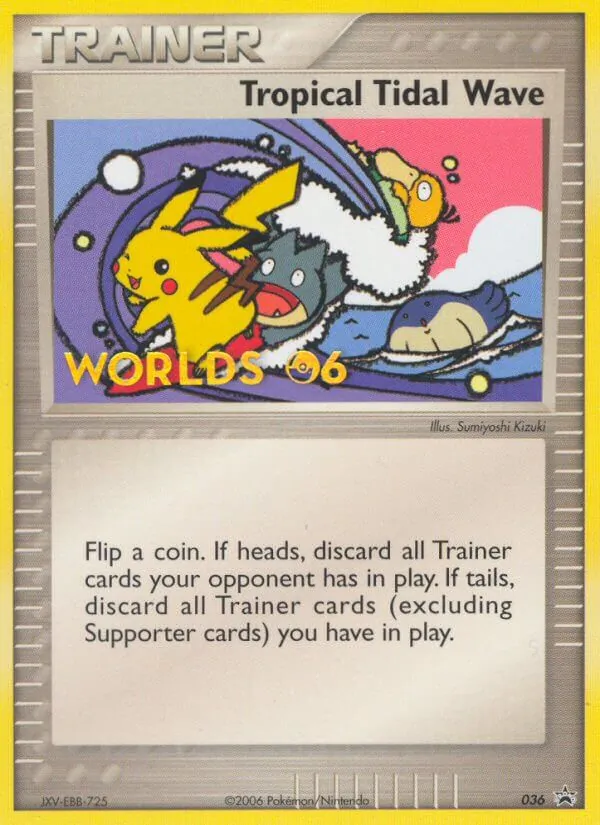 Tropical Tidal Wave, Nintendo Black Star Promos #36/40