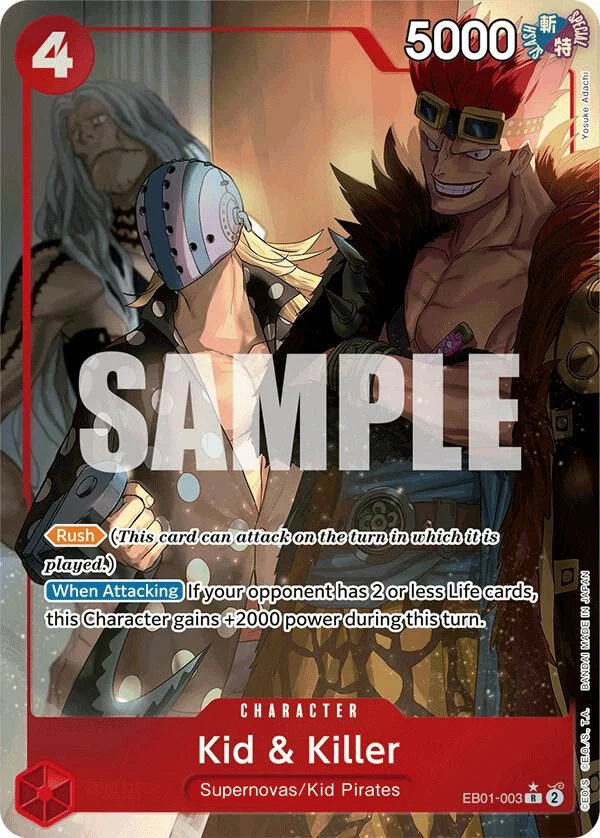 Kid & Killer, Extra Booster: Memorial Collection EB01-003