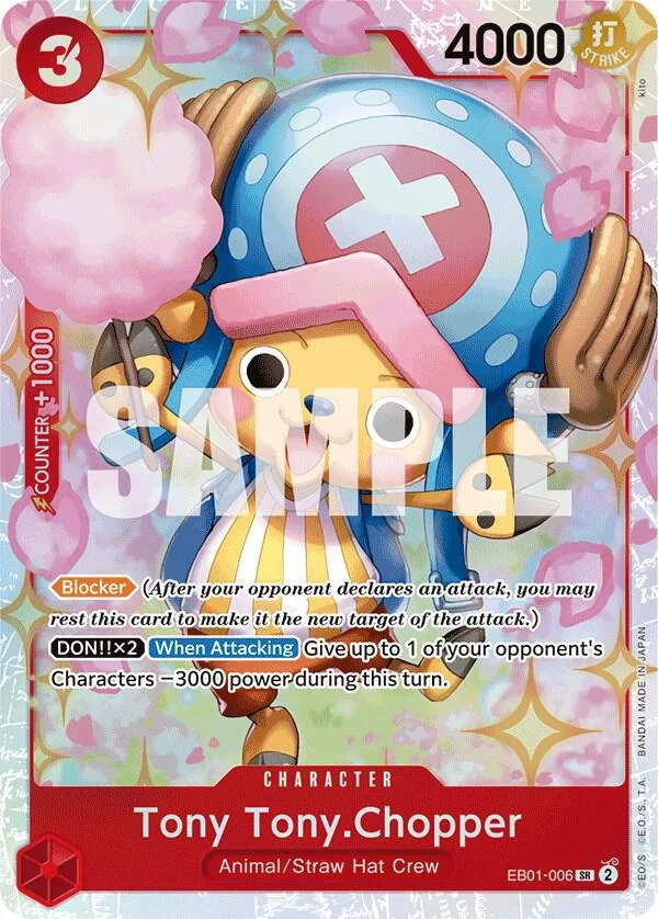 Tony Tony.Chopper, Extra Booster: Memorial Collection EB01-006