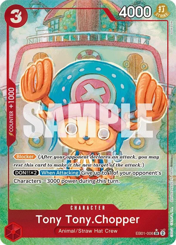 Tony Tony.Chopper, Extra Booster: Memorial Collection EB01-006