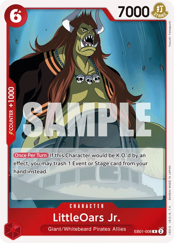 LittleOars Jr., Extra Booster: Memorial Collection EB01-008