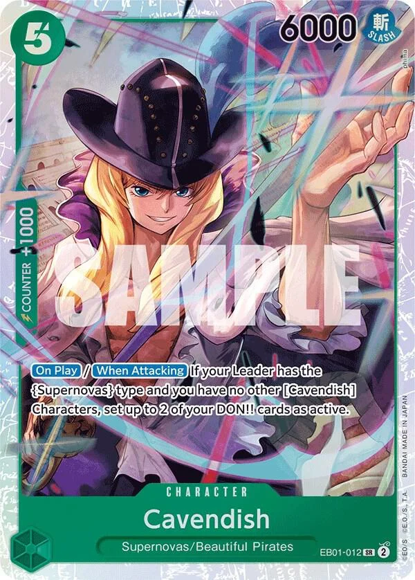 Cavendish, Extra Booster: Memorial Collection EB01-012