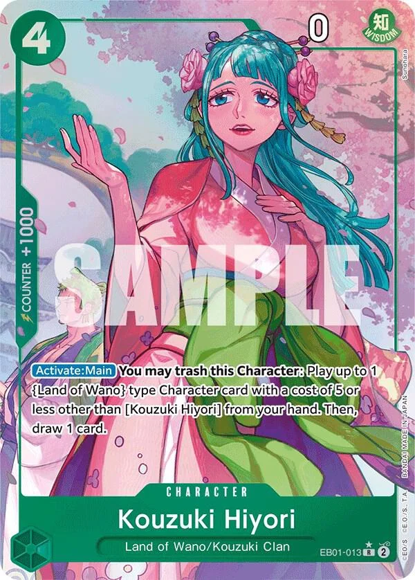 Kouzuki Hiyori, Extra Booster: Memorial Collection EB01-013