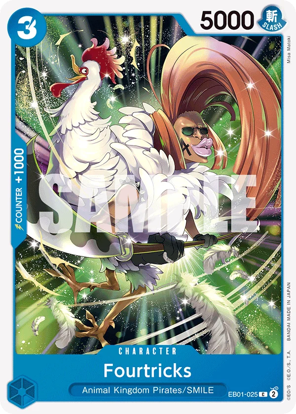 Fourtricks, Extra Booster: Memorial Collection EB01-025