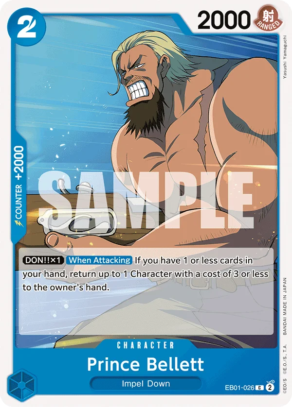 Prince Bellett, Extra Booster: Memorial Collection EB01-026
