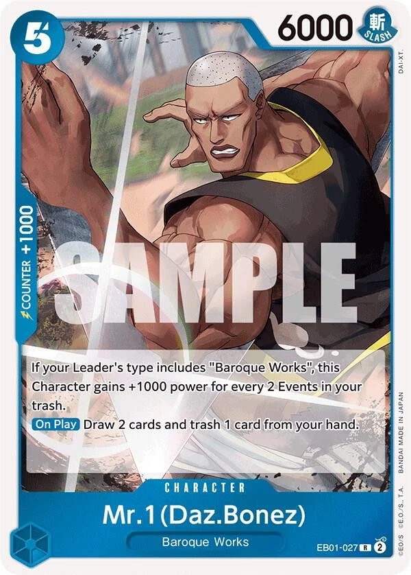 Mr. 1, Extra Booster: Memorial Collection EB01-027