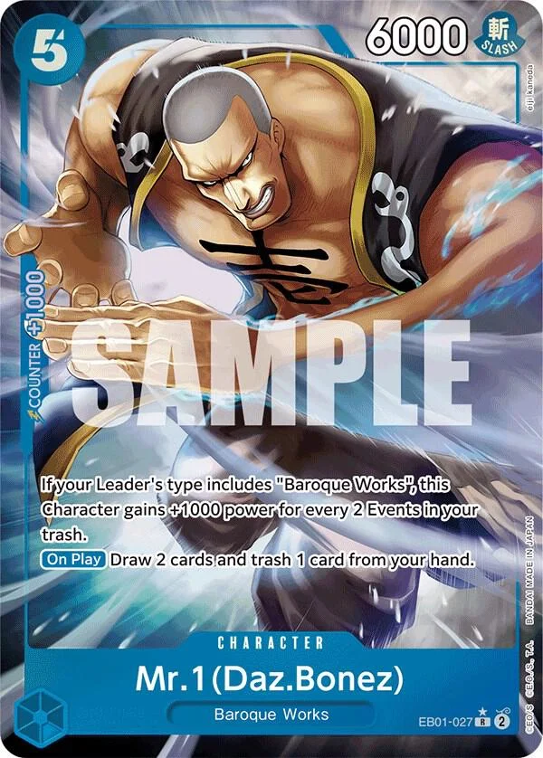 Mr. 1, Extra Booster: Memorial Collection EB01-027