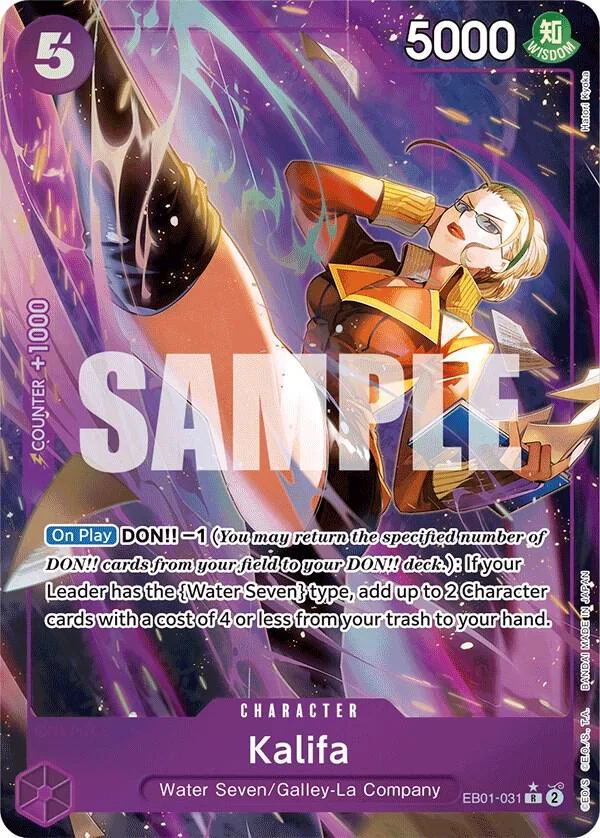 Kalifa, Extra Booster: Memorial Collection EB01-031