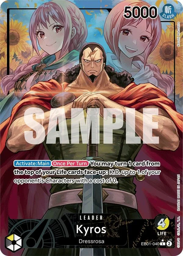 Kyros, Extra Booster: Memorial Collection EB01-040