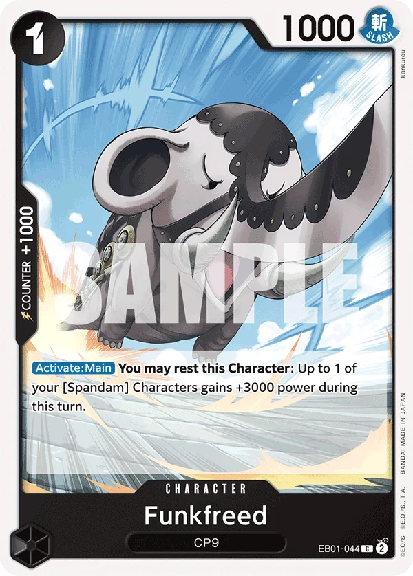 Funkfreed, Extra Booster: Memorial Collection EB01-044