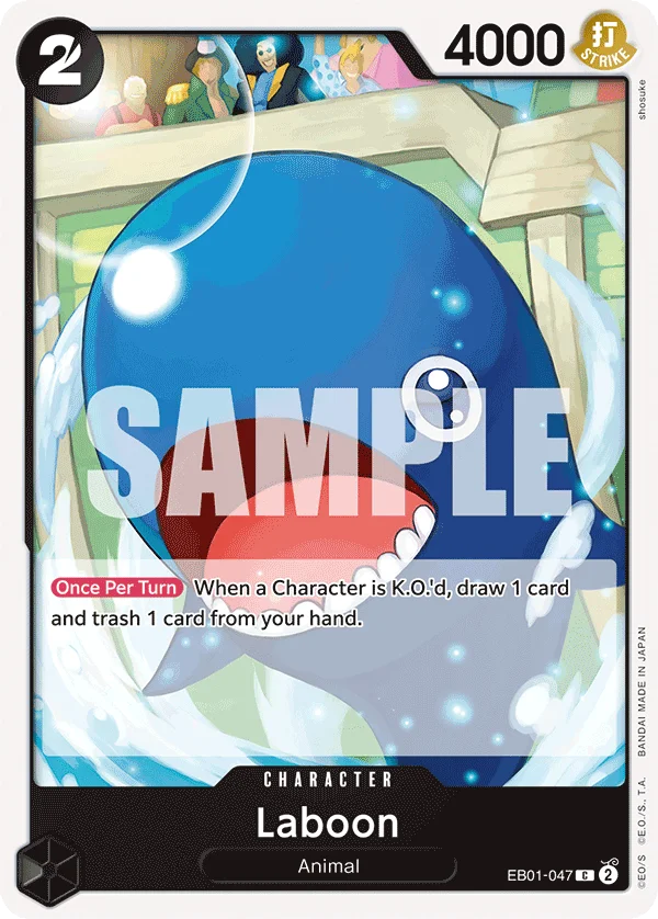 Laboon, Extra Booster: Memorial Collection EB01-047