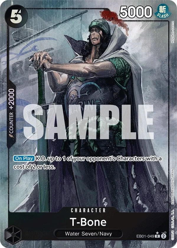 T-Bone, Extra Booster: Memorial Collection EB01-049