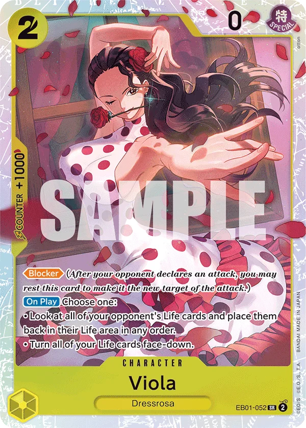 Viola, Extra Booster: Memorial Collection EB01-052