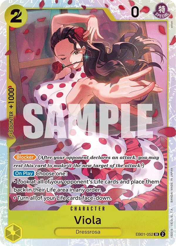 Viola, Extra Booster: Memorial Collection EB01-052