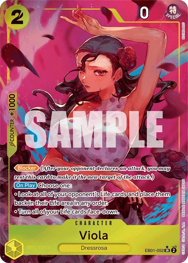 Viola, Extra Booster: Memorial Collection EB01-052