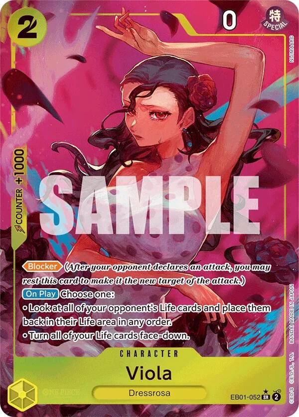 Viola, Extra Booster: Memorial Collection EB01-052