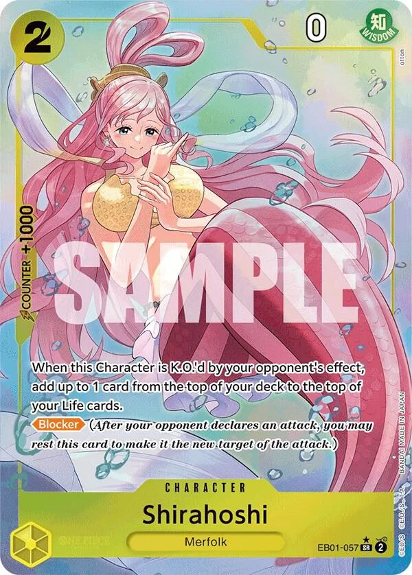 Shirahoshi, Extra Booster: Memorial Collection EB01-057