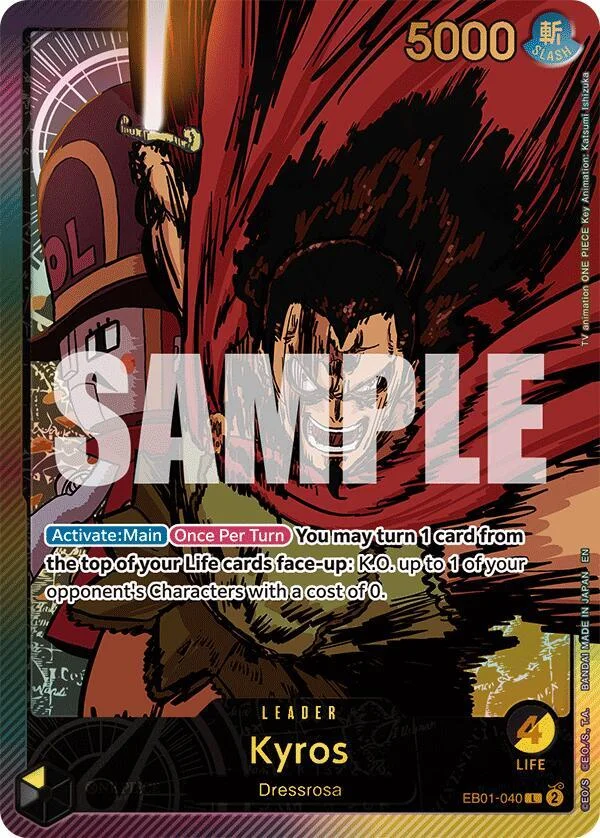 Kyros, Extra Booster: Anime 25th Collection EB01-040