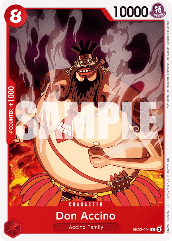 Don Accino, Extra Booster: Anime 25th Collection EB02-004