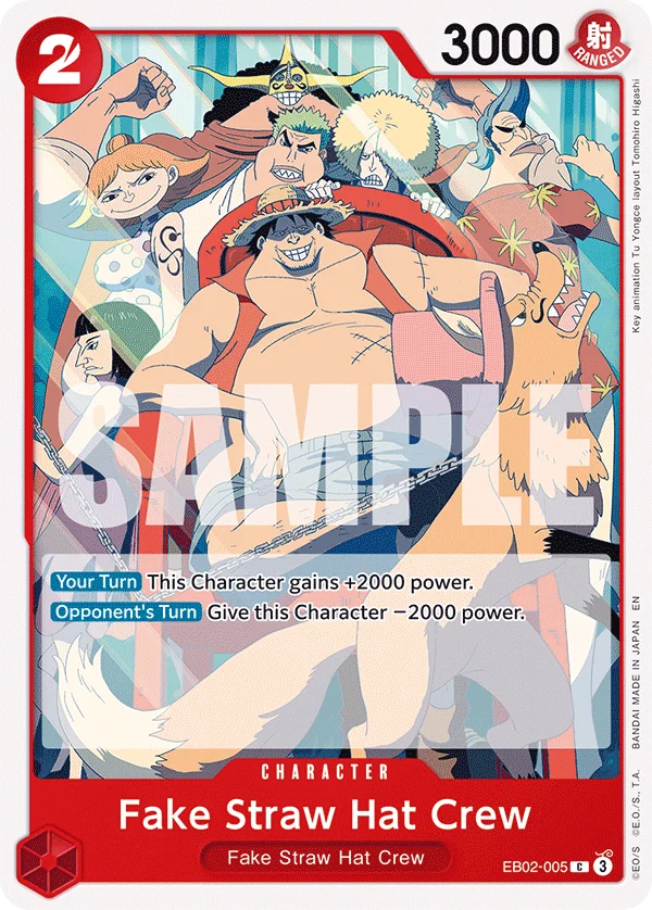 Fake Straw Hat Crew, Extra Booster: Anime 25th Collection EB02-005