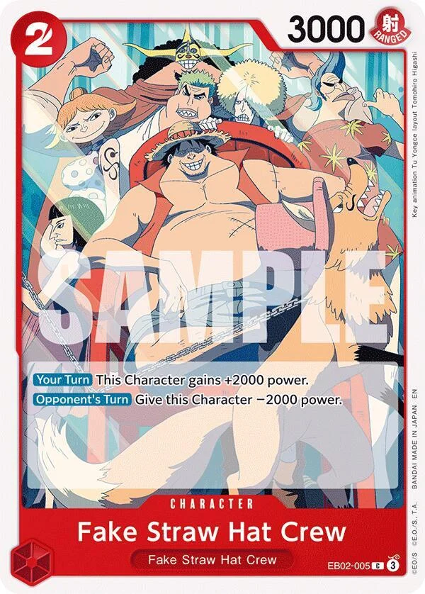 Fake Straw Hat Crew, Extra Booster: Anime 25th Collection EB02-005
