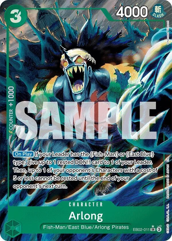 Arlong, Extra Booster: Anime 25th Collection EB02-011