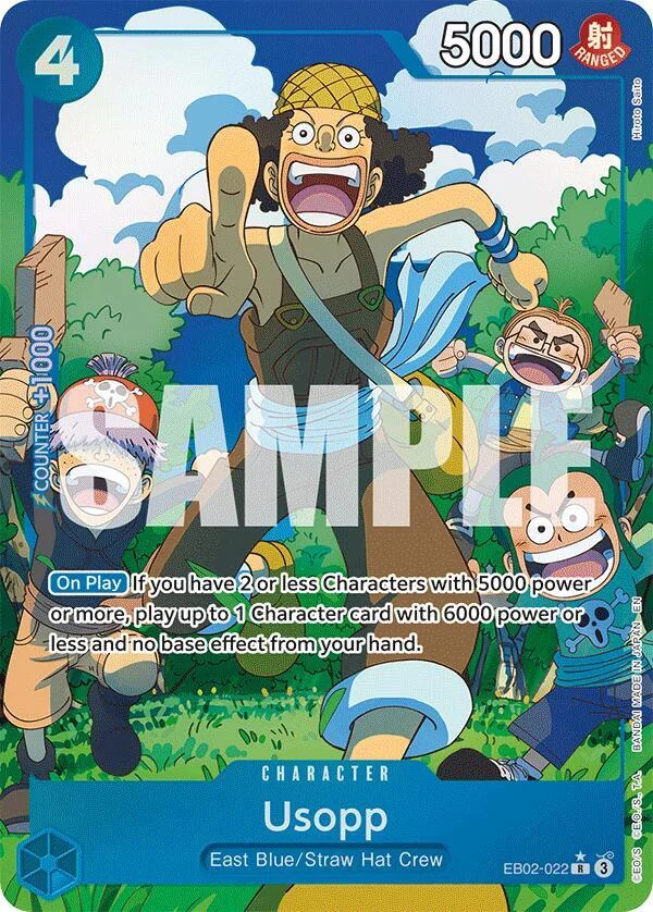 Usopp, Extra Booster: Anime 25th Collection EB02-022