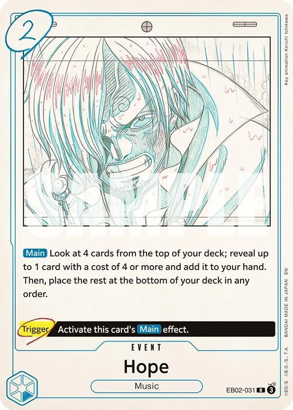 Hope, Extra Booster: Anime 25th Collection EB02-031